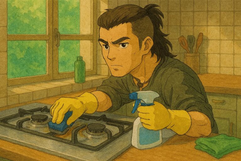 가스레인지 청소