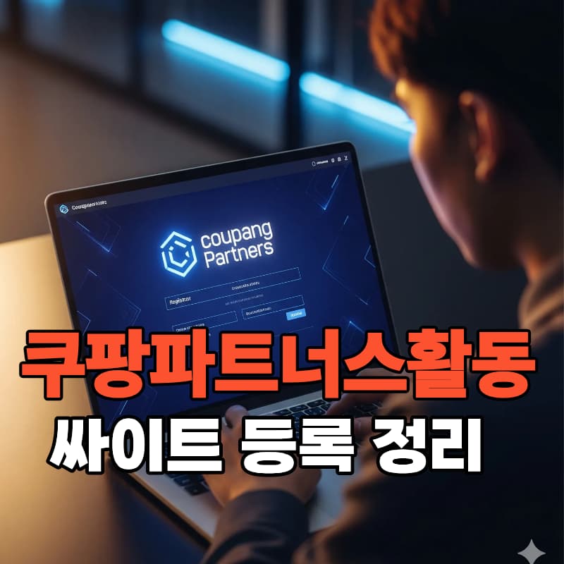 쿠팡 파트너스 활동
